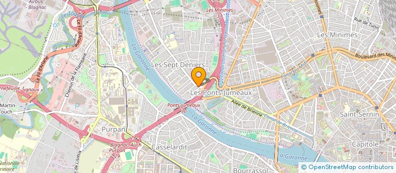 localisation de l'entreprise PATRICE BOSC à TOULOUSE
