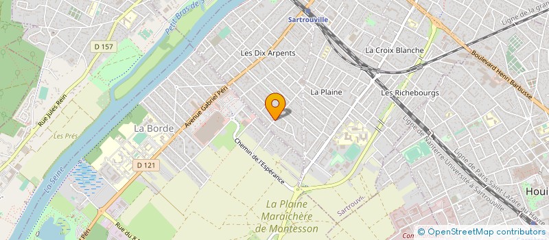 localisation de l'entreprise PATRICE FRIOT CONSEIL à SARTROUVILLE