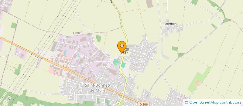 localisation de l'entreprise PATRICE GIRAUD  SAINT-BONNET-DE-MURE