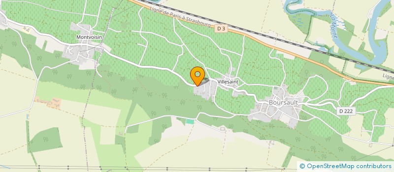 localisation de l'entreprise PATRICE LEMAIRE  BOURSAULT