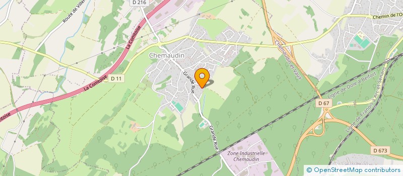 localisation de l'entreprise PATRICE LORET  GRANDFONTAINE