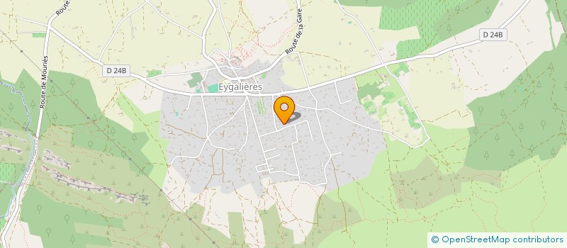 localisation de l'entreprise PATRICE MURE LOCATION  EYGALIERES