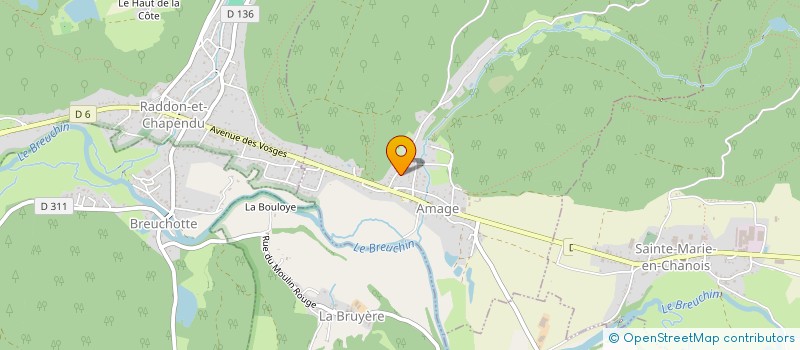 localisation de l'entreprise PATRICE NORMAND à SAINT-BRESSON