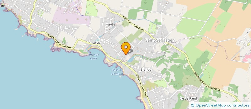 localisation de l'entreprise PATRICE OLIVIER CONSULTANT  PIRIAC-SUR-MER