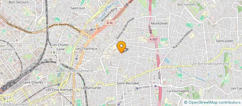 localisation de l'entreprise PATRICE PIETRERA à MARSEILLE