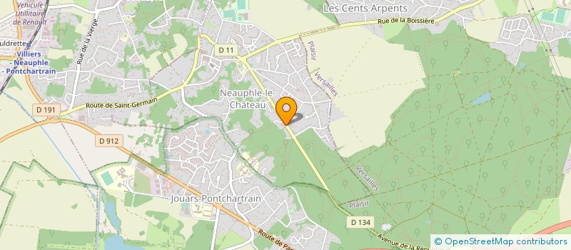 localisation de l'entreprise PATRICE  SAMBAIN ET ADRIEN MAIGNAN, NOTAIRES ASSOCIES à NEAUPHLE-LE-CHATEAU