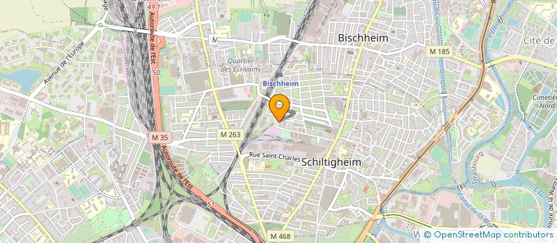 localisation de l'entreprise PATRICE SERVICES  SCHILTIGHEIM