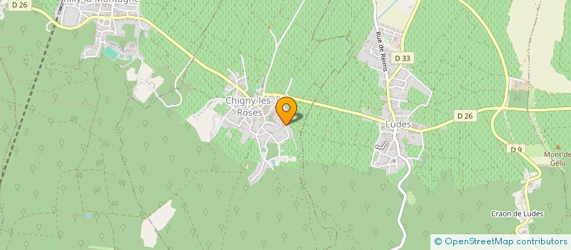 localisation de l'entreprise PATRICE TIXIER  CHIGNY-LES-ROSES