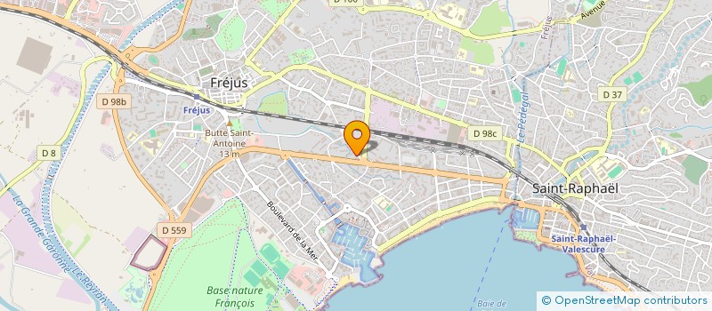 localisation de l'entreprise PATRICIA à FREJUS