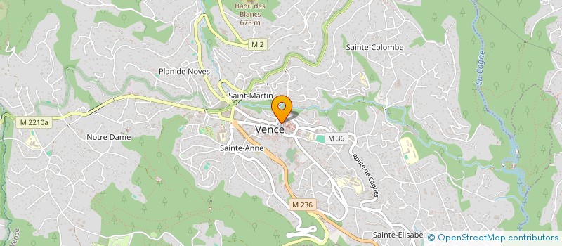 localisation de l'entreprise PATRICIA  VENCE