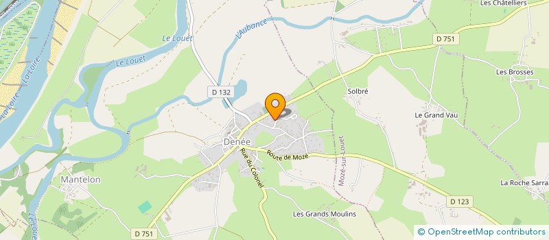 localisation de l'entreprise PATRICIA  VAL-DU-LAYON