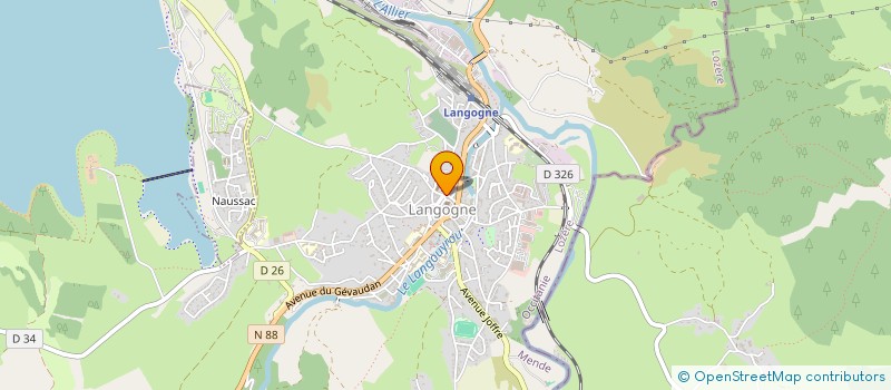 localisation de l'entreprise PATRICIA AGNERAY ET LIONEL BECART  LANGOGNE