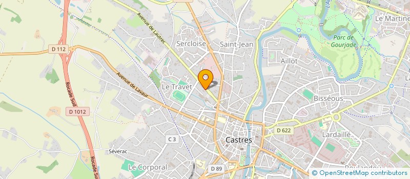 localisation de l'entreprise PATRICIA BARTHES-BEZIAT à CASTRES