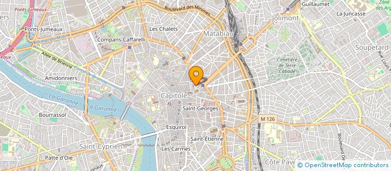 localisation de l'entreprise PATRICIA CHICHE ET CLIO LAMOTHE, NOTAIRES ASSOCIES D'UNE SOCIETE CIVILE PROFESSIONNELLE TITULAIRE D'UN OFFICE NOTARIAL à TOULOUSE