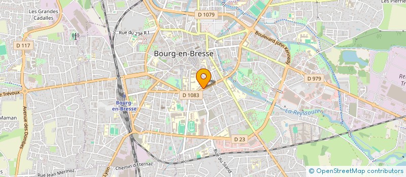 localisation de l'entreprise PATRICIA MAUGER INVESTISSEMENT  BOURG-EN-BRESSE
