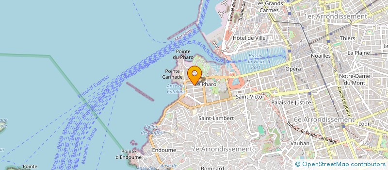 localisation de l'entreprise PATRICIA SEROUR KALLISTE à MARSEILLE