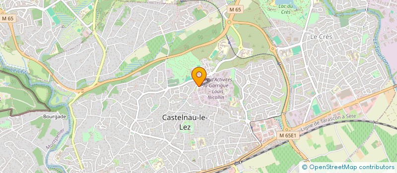 localisation de l'entreprise PATRICK AGENCEMENT D'INTERIEUR  CASTELNAU-LE-LEZ