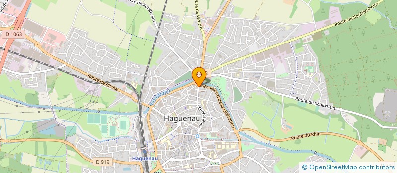 localisation de l'entreprise PATRICK AUTO-MOTO à HAGUENAU