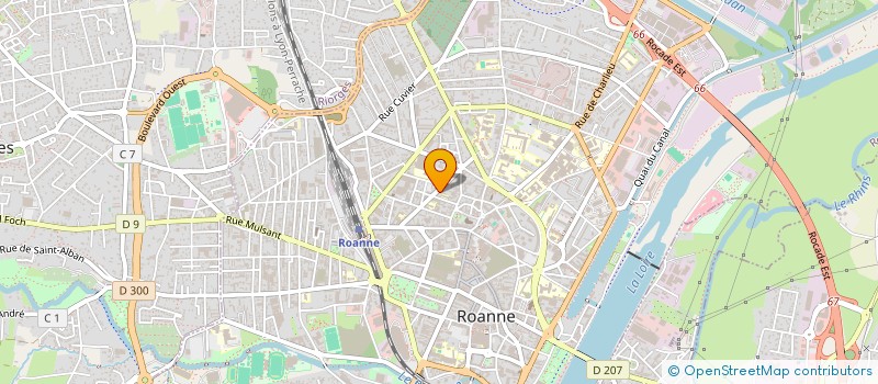 localisation de l'entreprise PATRICK BATIMENT à ROANNE