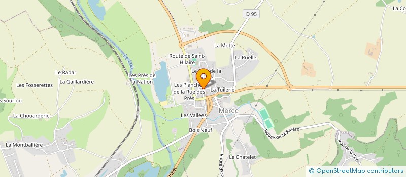 localisation de l'entreprise PATRICK BEULLE  BEAUCE LA ROMAINE