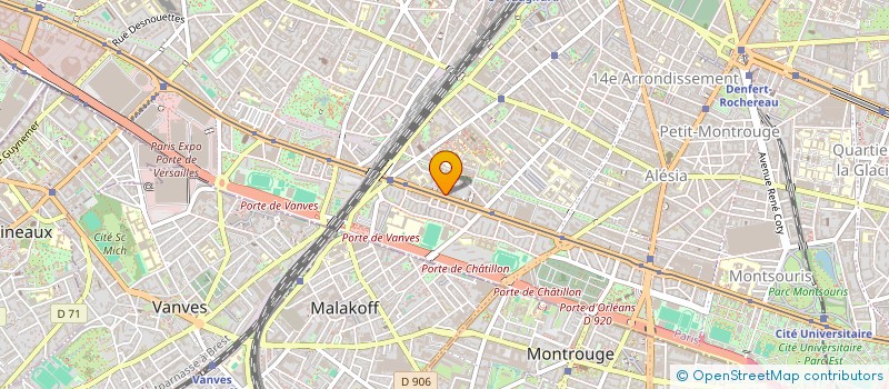 localisation de l'entreprise PATRICK BIGOT ET ASSOCIES  PARIS