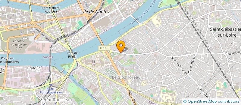 localisation de l'entreprise PATRICK BODIN FINANCES à NANTES