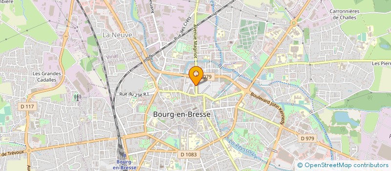 localisation de l'entreprise PATRICK BOUVARD à BOURG-EN-BRESSE