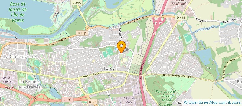 localisation de l'entreprise PATRICK BRETAGNE CREATIONS  TORCY