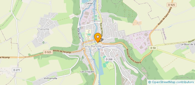 localisation de l'entreprise PATRICK BRUN NOTAIRE ASSOCIE  CANY-BARVILLE