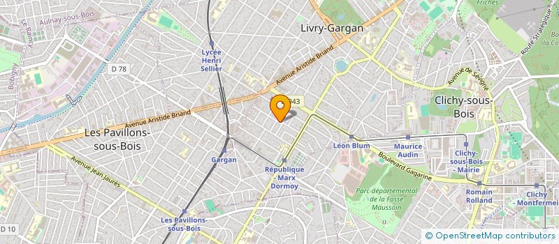localisation de l'entreprise PATRICK CARNUS INVESTISSEMENT à LIVRY-GARGAN