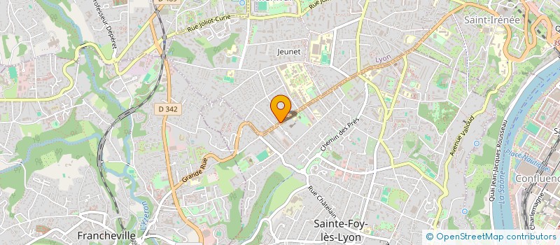 localisation de l'entreprise PATRICK CHAUMERON SASU  LYON