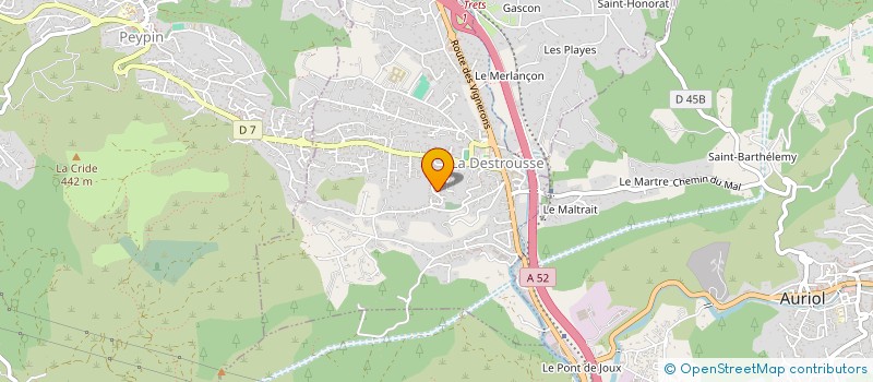 localisation de l'entreprise PATRICK CONCIERGERIE PREMIUM  LA DESTROUSSE