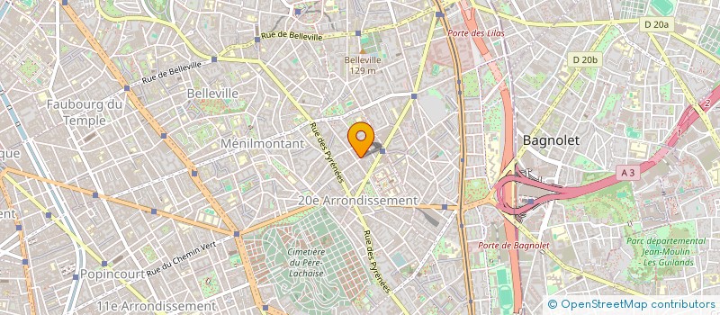 localisation de l'entreprise PATRICK CONFECTIONS  PARIS