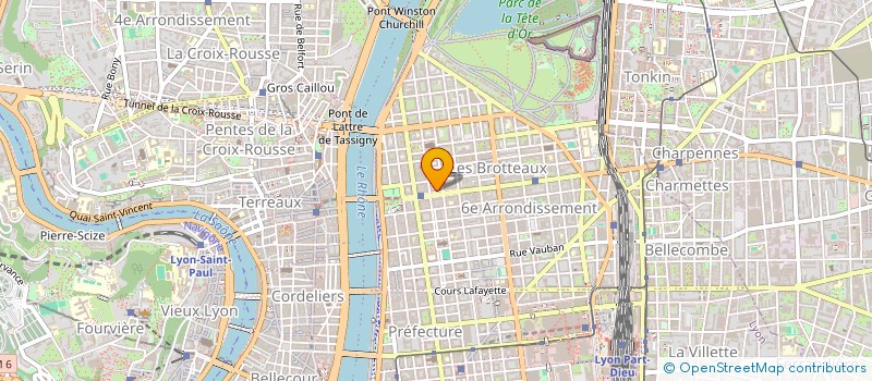 localisation de l'entreprise PATRICK DEVERAUX CONSEIL  LYON