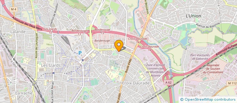 localisation de l'entreprise PATRICK DEYRIS SOLUTIONS  TOULOUSE