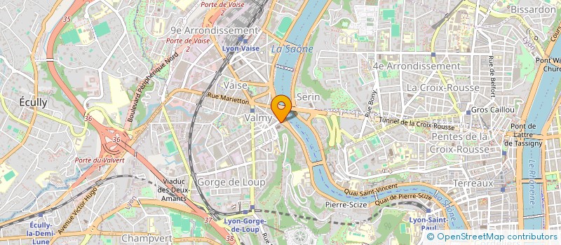 localisation de l'entreprise PATRICK DIFFUSION BASIC  LYON