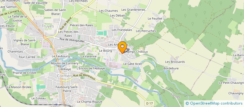 localisation de l'entreprise PATRICK DOREAU FINANCES à TRUYES