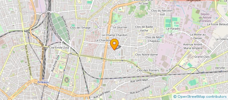 localisation de l'entreprise PATRICK DUHAMEL à ORLEANS