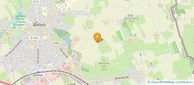 localisation de l'entreprise PATRICK DUYCK à BAILLEUL