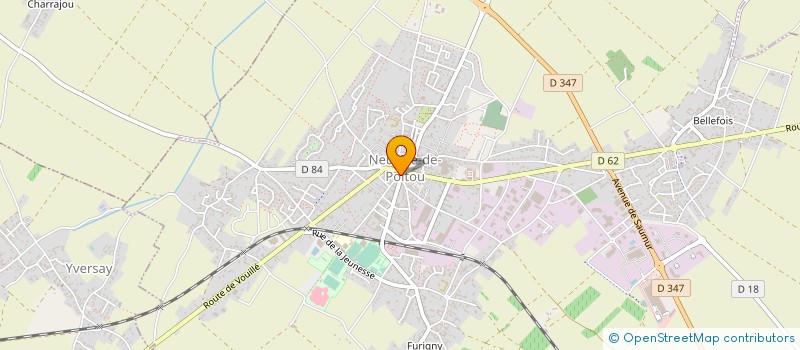 localisation de l'entreprise PATRICK ET CAROLINE  NEUVILLE-DE-POITOU