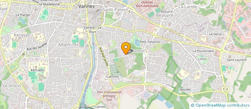 localisation de l'entreprise PATRICK ET CATHERINE LE BOULUACH HOLDING à VANNES