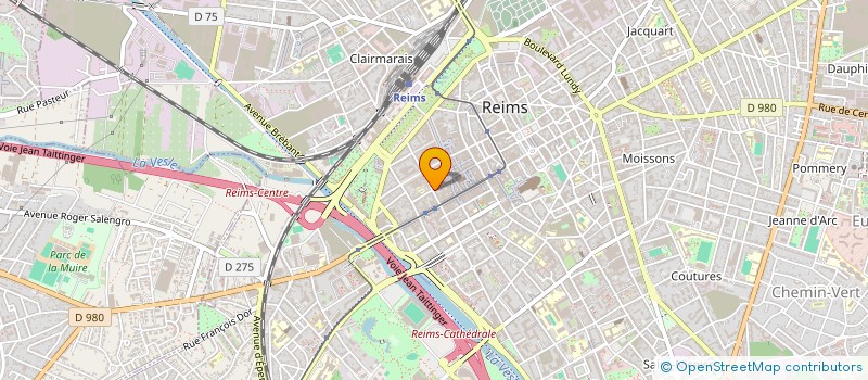 localisation de l'entreprise PATRICK FINEL DIFFUSION  REIMS