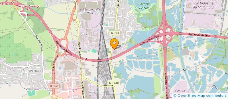 localisation de l'entreprise PATRICK HUSSON DISTRIBUTION  MAIZIERES-LES-METZ