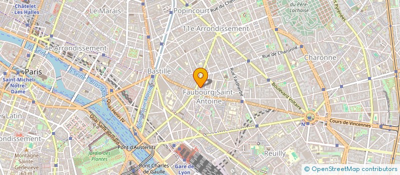 localisation de l'entreprise PATRICK JOUIN SARL  PARIS