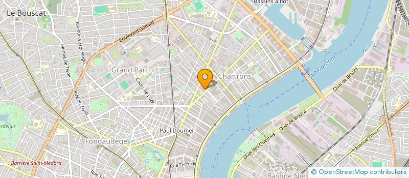 localisation de l'entreprise PATRICK JULIAN  BORDEAUX