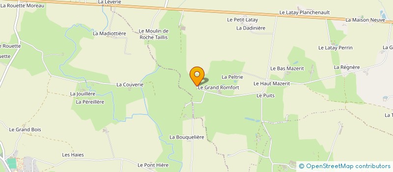 localisation de l'entreprise PATRICK LESOURD  PREE-D'ANJOU