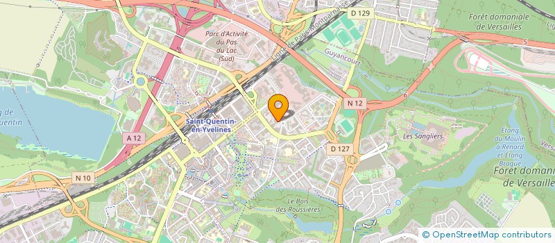 localisation de l'entreprise PATRICK LEVY CONSULTING  GUYANCOURT