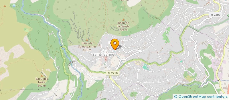 localisation de l'entreprise PATRICK LORRAIN SAS  SAINT-JEANNET