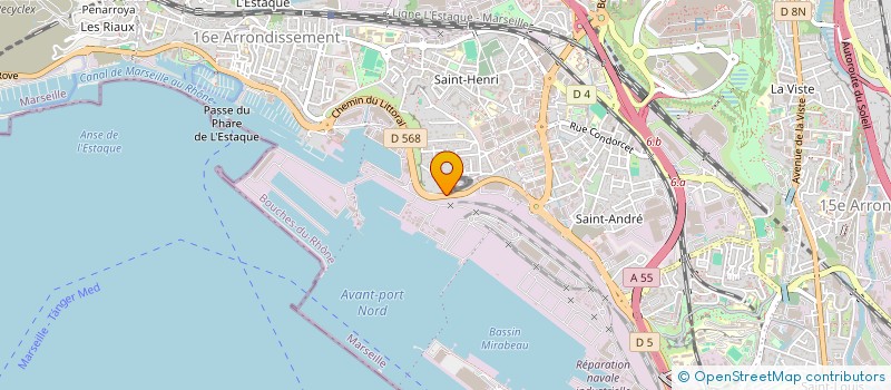 localisation de l'entreprise PATRICK MAREE à MARSEILLE