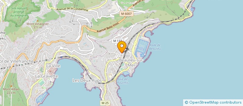 localisation de l'entreprise PATRICK MESIANO à BEAULIEU-SUR-MER